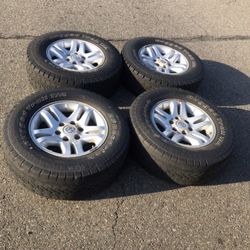 4 —- 265/70r17 6x139.7 6x5.5 Stock Tundra 4Runner Tacoma Stock Lexus Gx470 Tacoma Yukon Tahoe  Rims Wheels !