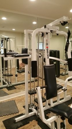 Weider 9635 home gym hot sale