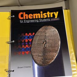 Chemistry for Engineering Students, 4th edition (Brown & Holme)