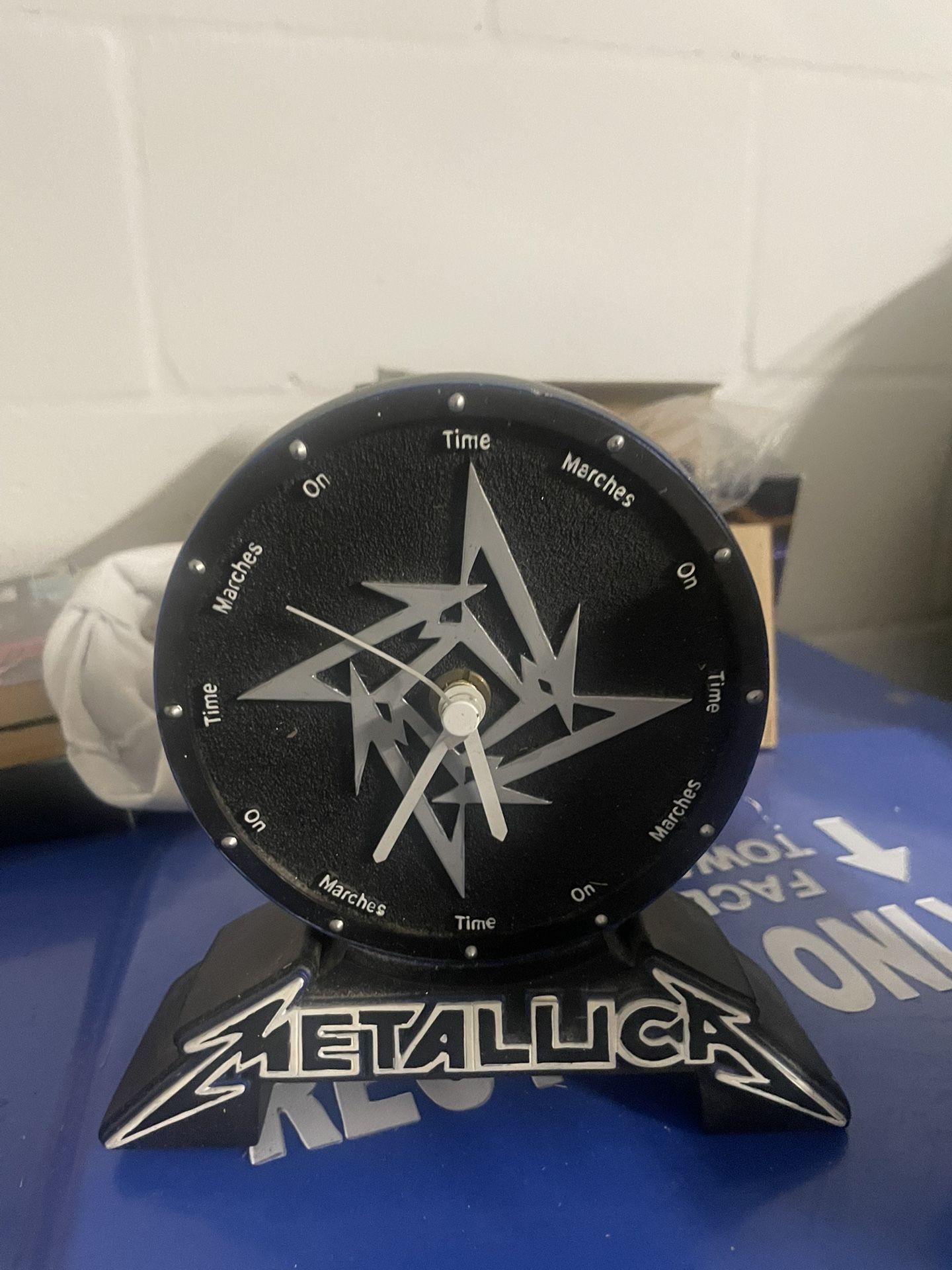 Metallica Clock