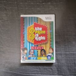 Wii The Price is Right Decades -  Nintendo Wii Video Game - Tested & Working