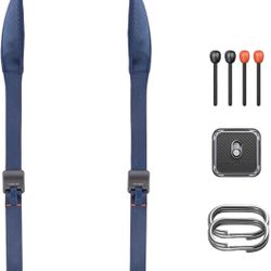 New PGYTECH Camera Shoulder Strap with Quick Release Plate Wide Camera Neck Straps Long for Photographers Adjustable for DSLR SLR (Dark Blue)