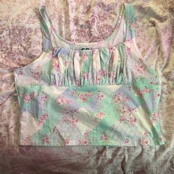 Colorful Crop Top  XXL