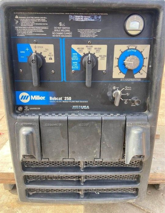 Miller 250 Bobcat Welder 