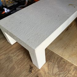 White Coffee Table 5 Ft Long