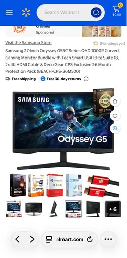 Samsung monitor (Odyssey G5