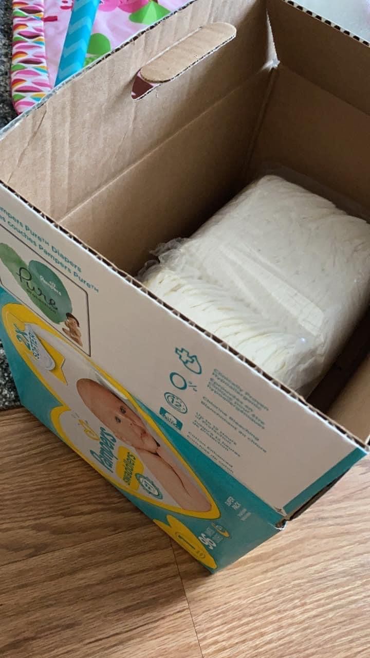 Pampers Size 1 Open Box