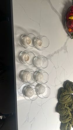 Vaces para centro de mesa tengo 8 en total