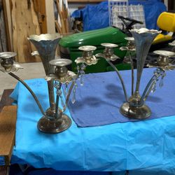 Set Of Two Candle Holders