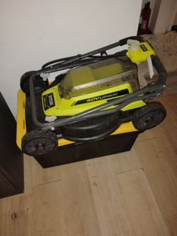 Ryobi 40 Volt lawnmower