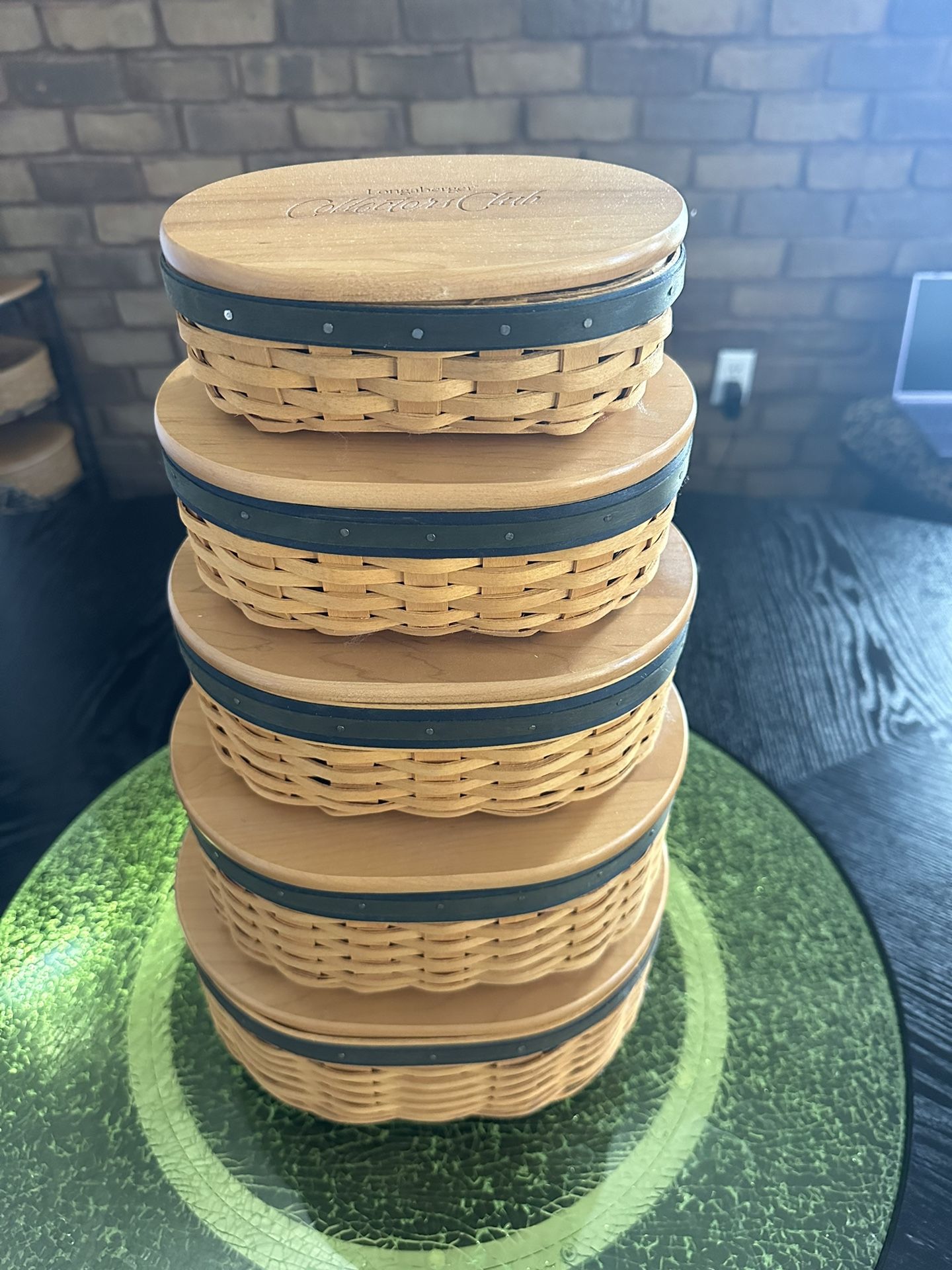 Longaberger Harmony Shaker Basket Set