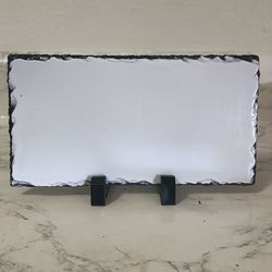 Rectangle, customized slate plate