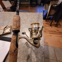 Bass Pro Shop Enticer Spinning Reel And Rod 