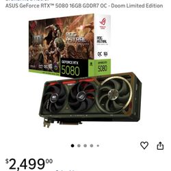 Asus Geforce RTX 5080 16GB GDDR7 OC 
