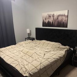 King bueatyrest mattress (lightly used)