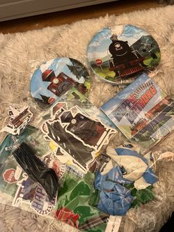 Train Birthday Party Decorations 