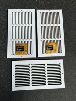 3 - 16” x 8” Air Returns / Air Vent Covers- All 3 - $15