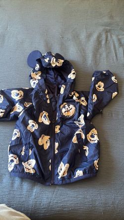 Mickey Mouse Toddler Zip-Up Hooded Jacket