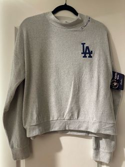LA Dodgers Women's Crewneck Sweatshirt Size L