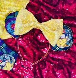 Beauty And The Beast Minnie Ears 