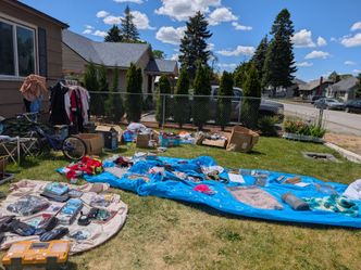 Yard Sale every Saturday and Sunday