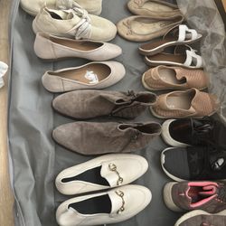 9 Pairs Women’s Shoes Size 7 For $60 