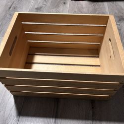 Wooden Crate / Basket