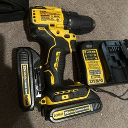 Dewalt Drill Charger And Battery New 
