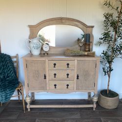 Antique Oak Buffet