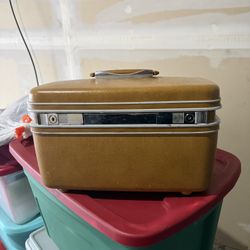 Vintage Samsonite Make-up Or Train Case