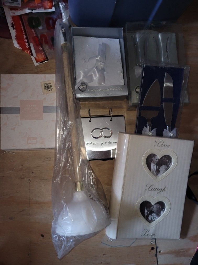 Wedding Items $ 5 Each