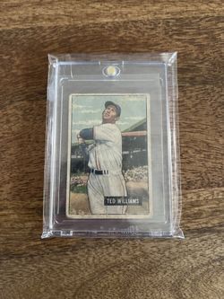 1951 Bowman Ted Williams #165 ungraded