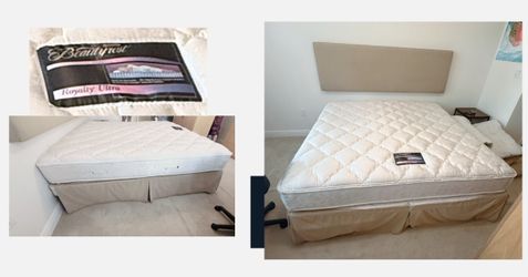 King Size Beauty Rest Royalty Ulta Matress and Boxspring