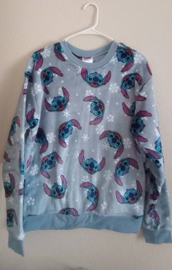 Disney Stitch Fleece Pullover Sweatshirt