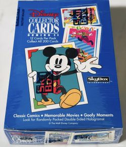 Factory Sealed Box Disney Collector Cards SERIES 2 II Trading Cards Skybox