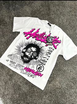 Hellstar "Records" Graphic T-Shirt - White