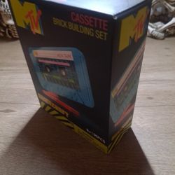 MTV cassette brick building set