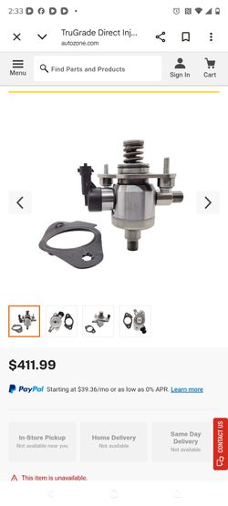 High Pressure Mechanical Fuel Pump EP1028 -
