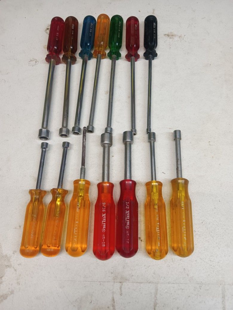 Vaco And Xcelite Nut Driver Tools 