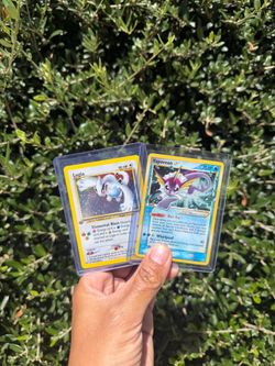 Vintage Pokemon Bundle - Gold Star Vaporeon, Lugia 1st Edition