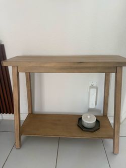 pottery barn entry table