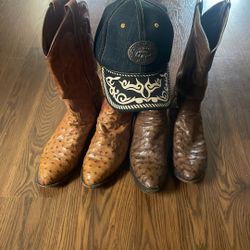 Tony Lama Original Ostrich Boots 