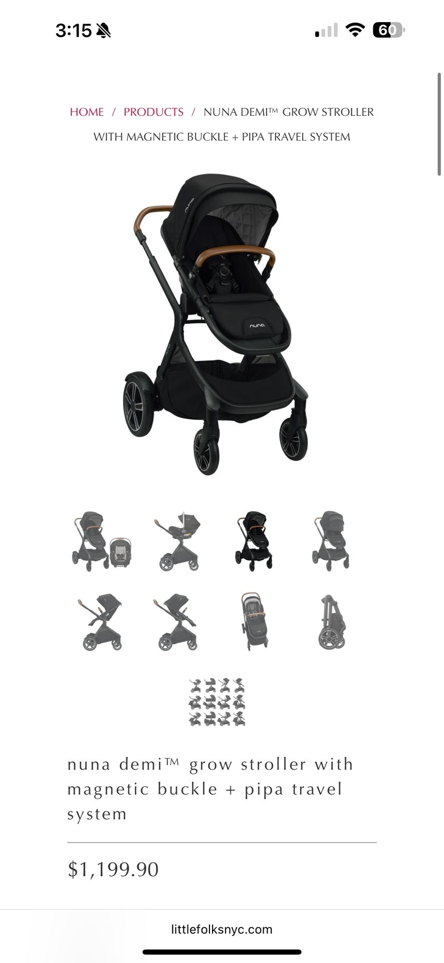 Nuna Demi Grow Stroller