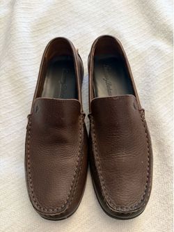 Mens Tommy Bahama Naples Driver Leather Loafers Size 8Me