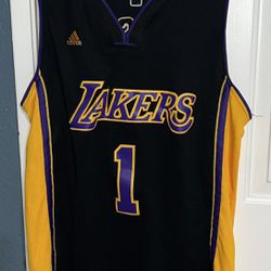 D'Angelo Russell Los Angeles Lakers Authentic Black Hollywood Nights Men's  Jersey for Sale in Roseville, CA - OfferUp