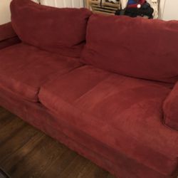 Red Sofa Couch