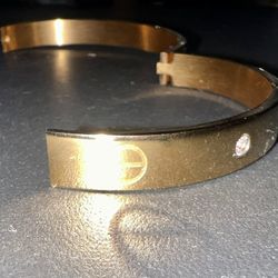 Stud Earrings; Bracelets; & a Necklace With Charm