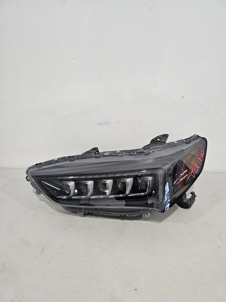 Acura Tlx Left Driver Headlight Aspec Black 2018 2019 2020