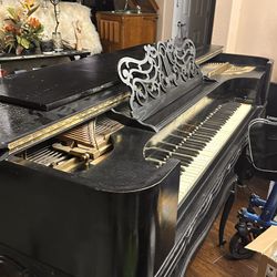 Piano Emerson 1843 Victorian GORGEOUS!! Only $1,000