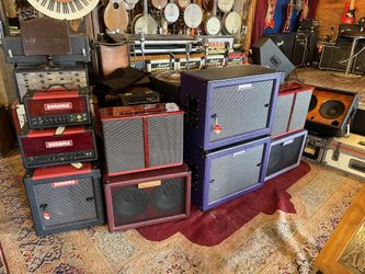 Lot Of Panama Amps And Cabs